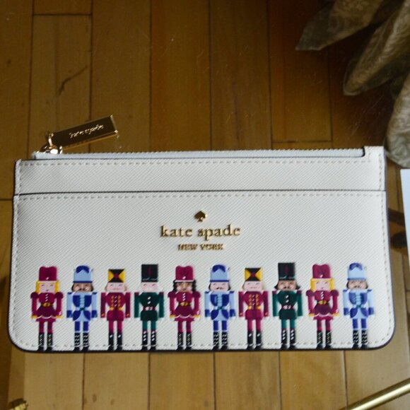 Kate Spade KJ071 Nutcracker Large Slim Cardholder - Picture 3 of 6